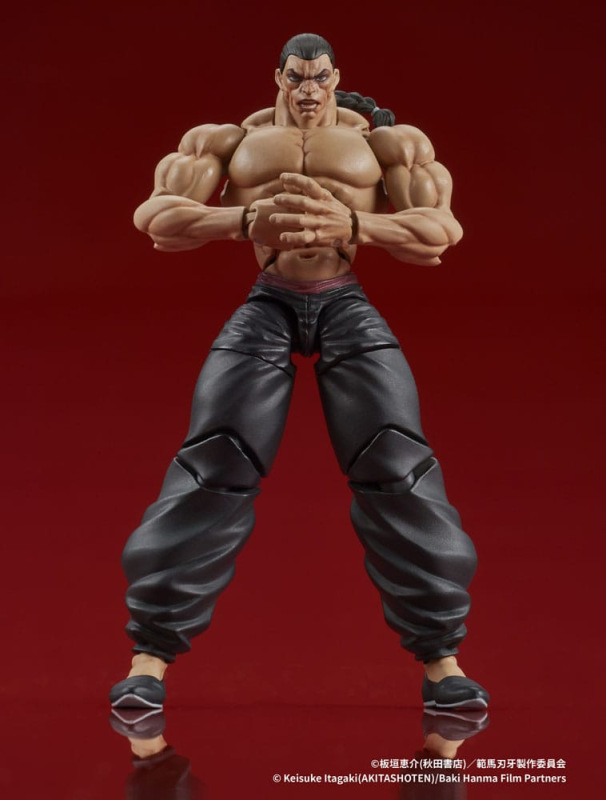 Baki Hanma Digaction Action Figure Retsu Kaioh 7 cm 6