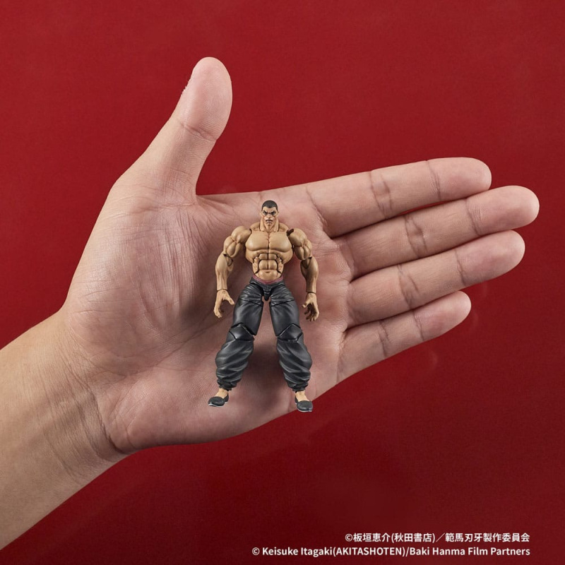 Baki Hanma Digaction Action Figure Retsu Kaioh 7 cm 10