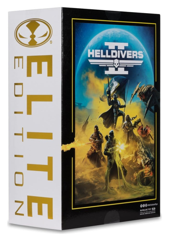Helldivers 2 McFarlane Elite Edition Action Figure CE-25 Trench Engineer (Deluxe) 18 cm 10