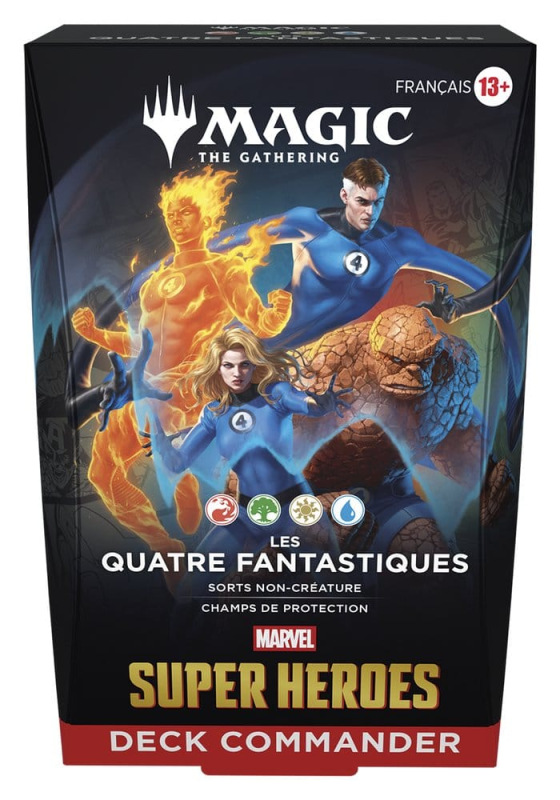 Magic the Gathering Marvel Super Heroes Commander Decks Case (4) french 8