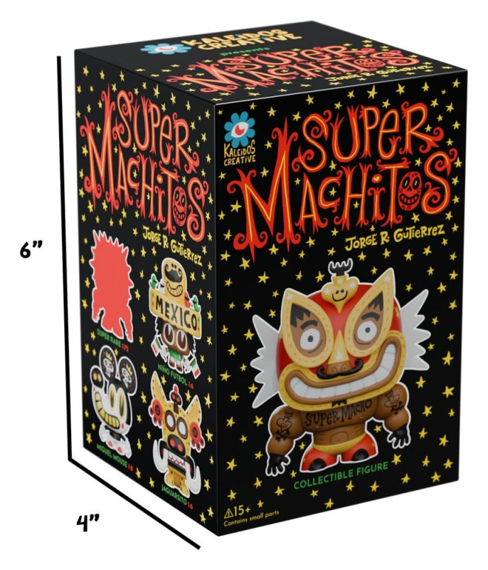 Super Machito Mini Figures S1 10 cm Blind Box Display (6) 1