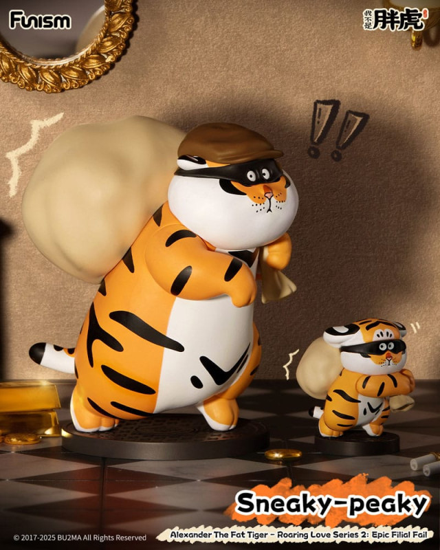Alexander The Fat Tiger Mini Figures Roaring Love Series 2: Epic Filial Fabil7 cm Display (8) 5