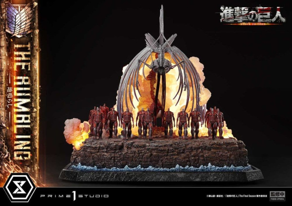 Attack on Titan West Ultimate Diorama Masterline Series Statue The Rumbling 64 cm 4