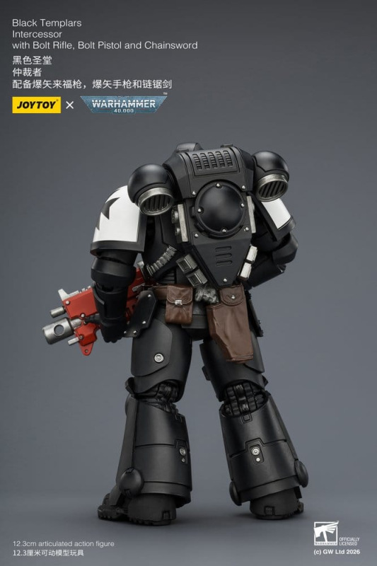 Warhammer 40,000 Action Figure Black Templars Intercessor 12 cm 12