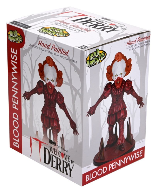 It: Welcome To Derry Head Knocker Blood Pennywise 19 cm 1