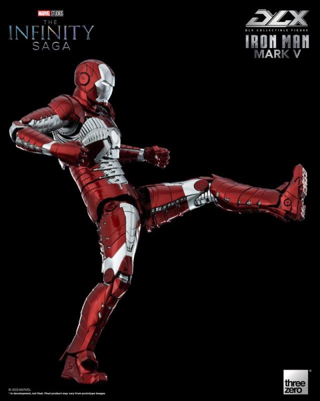 Infinity Saga DLX Action Figure 1/12 Iron Man Mark 5 17 cm 12