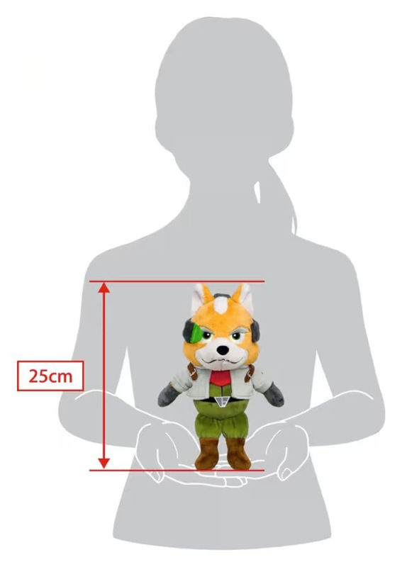 Star Fox Plush Figure Fox McCloud 25 cm 3