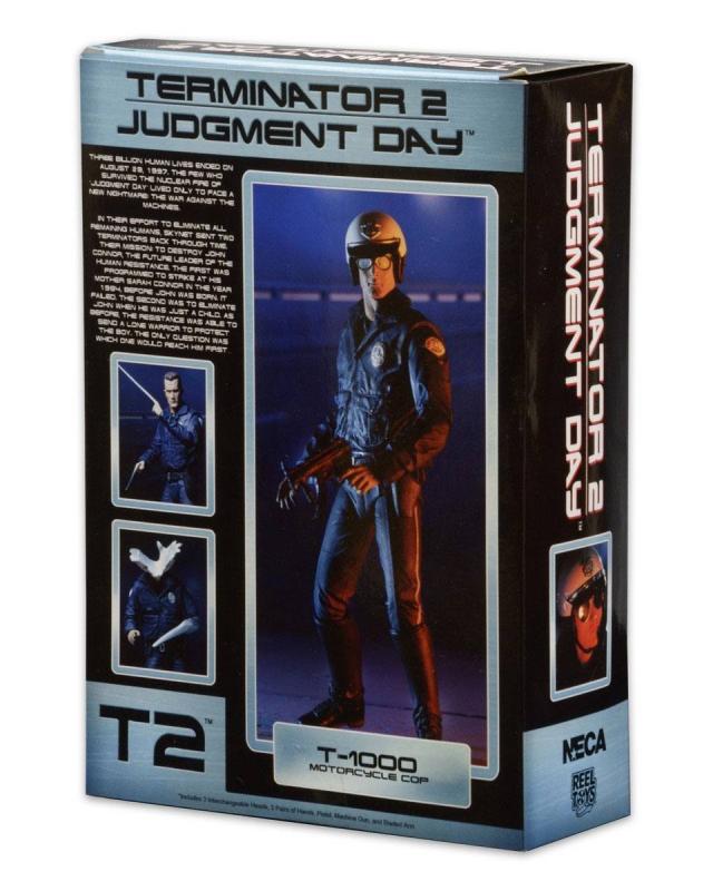 Terminator 2: T-1000 (Motorcycle Cop) 18 cm Action Figure Ultimate - Neca