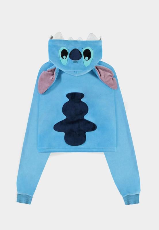Lilo & Stitch Cropped Hooded Sweater StitchSize L