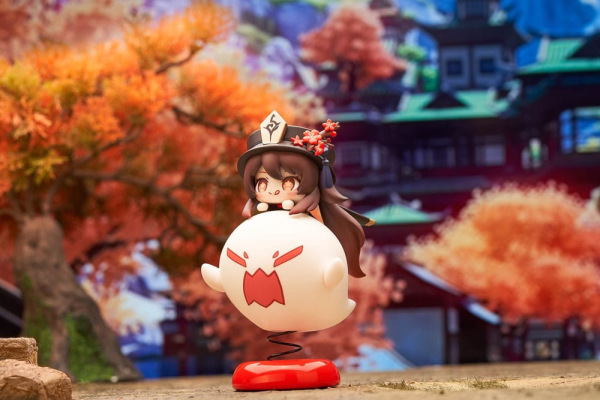 Genshin Impact PVC Statue Hu Tao Chibi Chara Yurayura Stand Ver. (re-run) 10 cm 1