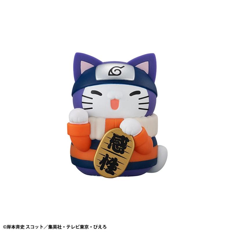 Naruto Shippuden Mega Cat Project Nyaruto! Trading Figures Fortune Cats Coloful 7 cm Assortment (6) 6