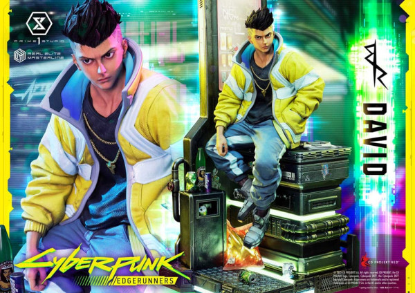 Cyberpunk: Edgerunners Real Elite Masterline Series Statue 1/4 David Bonus Version 58 cm 2