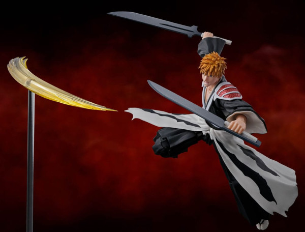 Bleach: Thousand-Year Blood War S.H. Figuarts Action Figure Ichigo Kurosaki Dual Zangetsu 16 cm 1