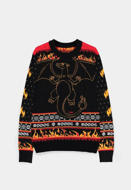 Pokémon Christmas Sweater Charizard Size M 2