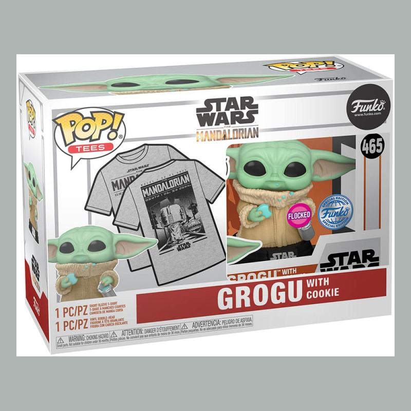 Star Wars The Mandalorian POP! & Tee Box Grogu Cookie