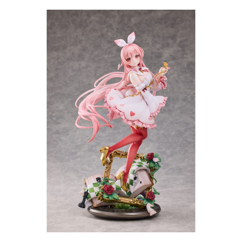 Original Character PVC Statue 1/7 White Rabbit Rosu Wonderland Ver. Illustrated by Rosuuri Deluxe Ed 3