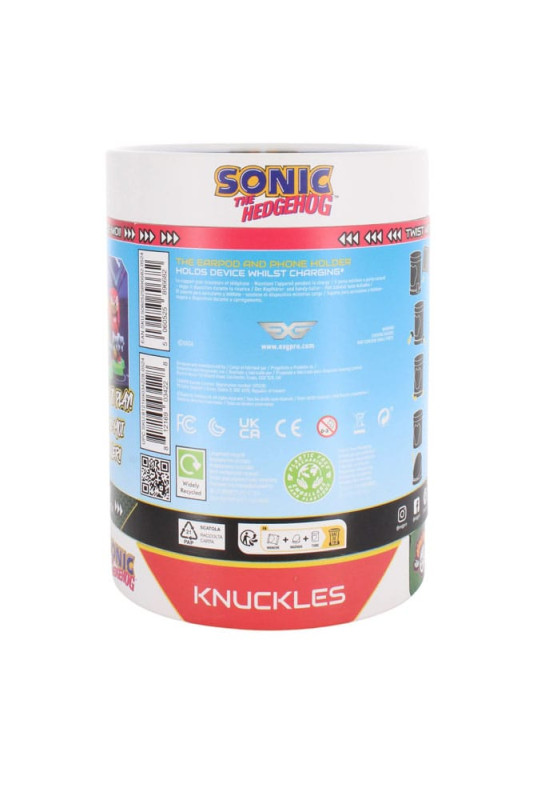 Sonic The Hedgehog Holdems Mini Holder Knuckles 10 cm 1