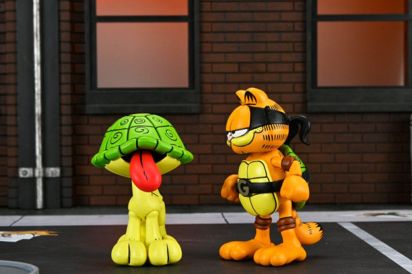 Teenage Mutant Ninja Turtles (Archie Comics) x Garfield Action Figure 2-Pack Ultimate Garfello & Odi 3