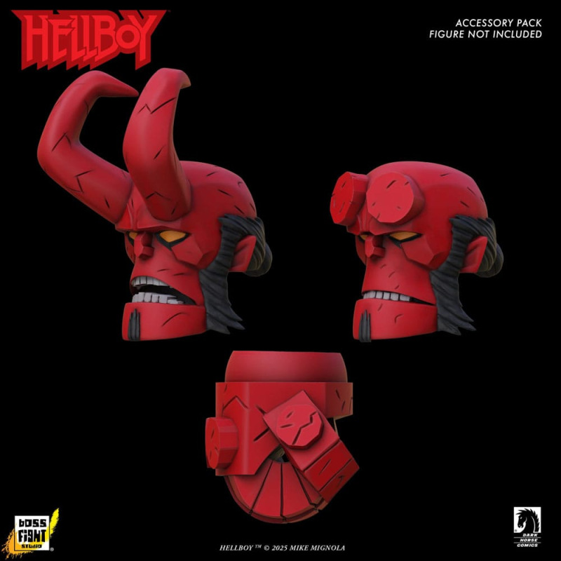 Hellboy Action Figure Accessory Hellboy Box Full of Evil Accessory Pack 3