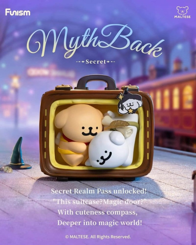 Maltese Blind Box Mini Figures Magic Seekers Series Display (8) 3