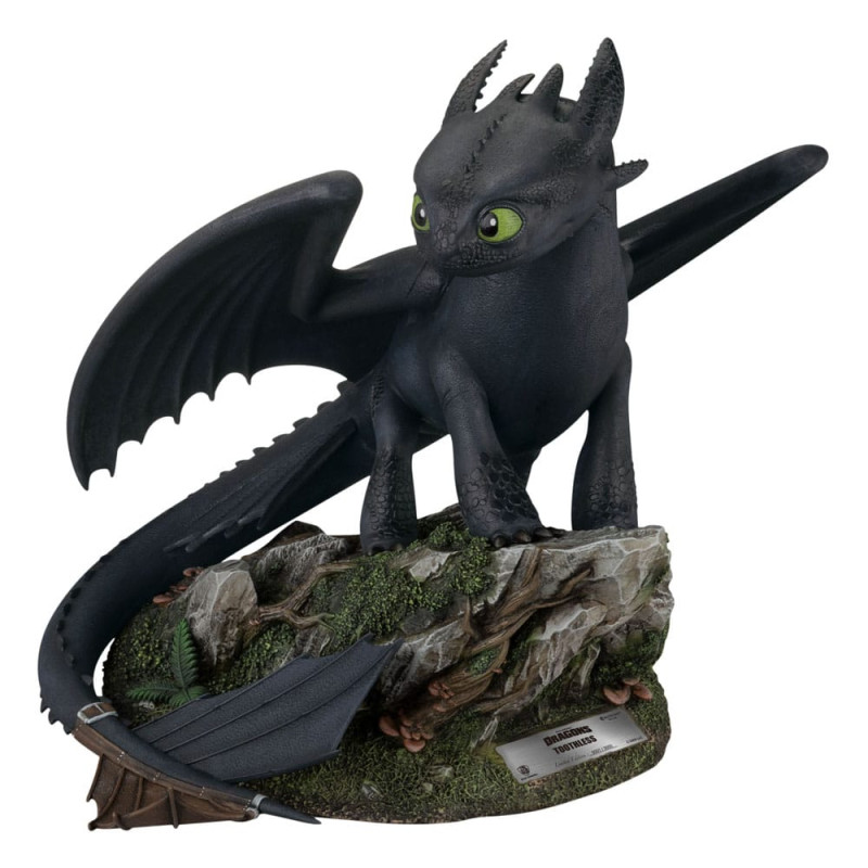 Dragons Master Craft Statue Standing Toothless 31 cm 1