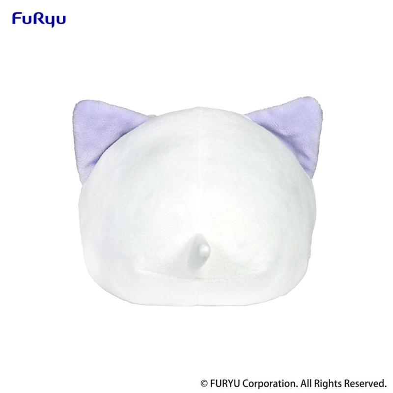Nemuneko Cat Plush Figure Purple 18 cm