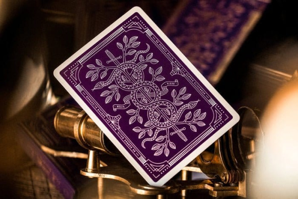 Theory 11 Playing Cards Monarch Purple 1