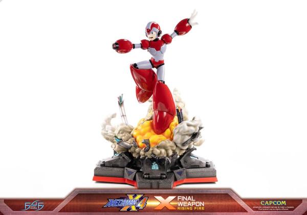 Mega Man X4: X Finale Weapon Rising Fire 45 cm Statue - First 4 Figures