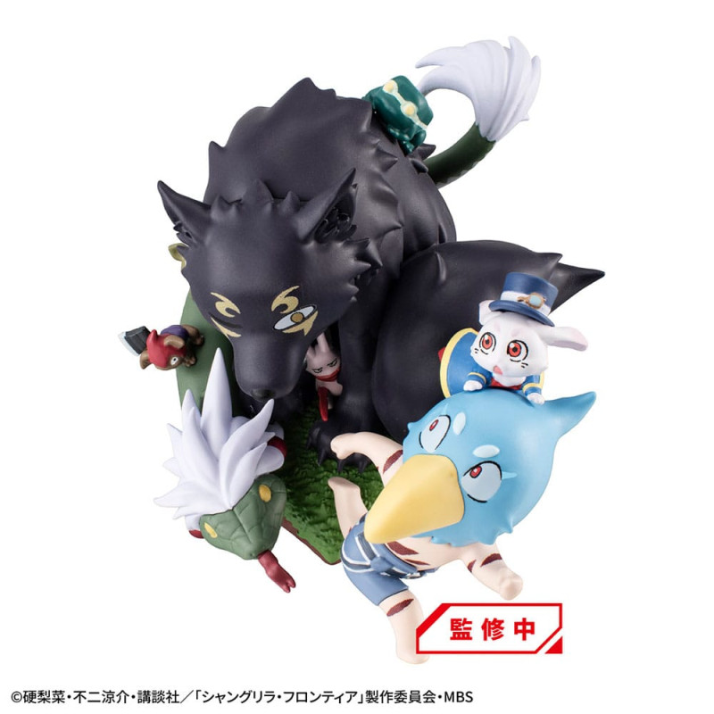 Shangri-La Frontier Petitrama EX Series Trading Figure 3-Set Shangri-La Frontier vs Monster Diorama 6