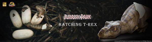Jurassic Park: Hatching T-Rex Statues - Elite Creature Collectible