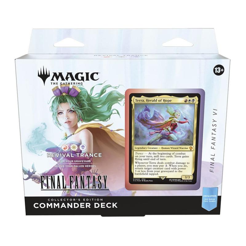 Magic the Gathering Final Fantasy Commander Decks Collector's Edition Display (4) english 2