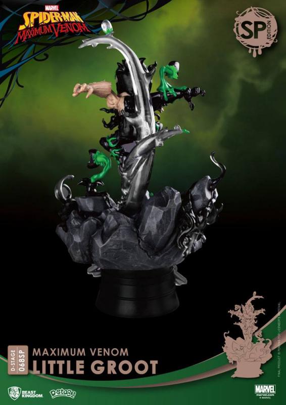Marvel Comics: Maximum Venom Little Groot 16 cm D-Stage PVC Diorama - Beast Kingdom Toys