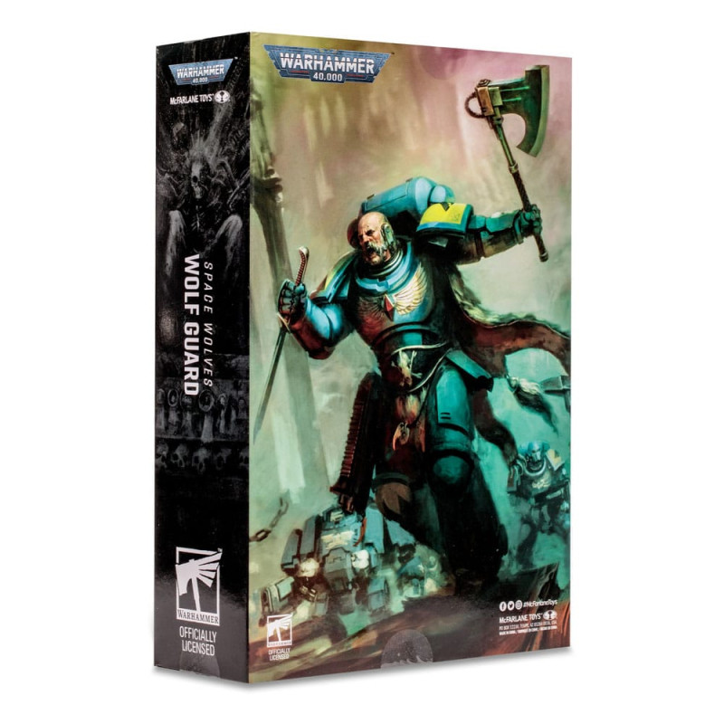 Warhammer 40k Action Figure Space Wolves Wolf Guard 18 cm 10