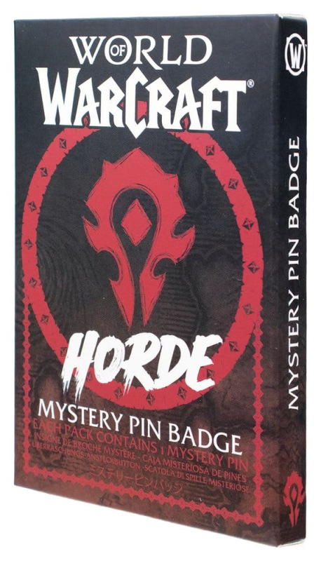 World of Warcraft Mystery Pin Badges Horde Blind Box Display (12) 13