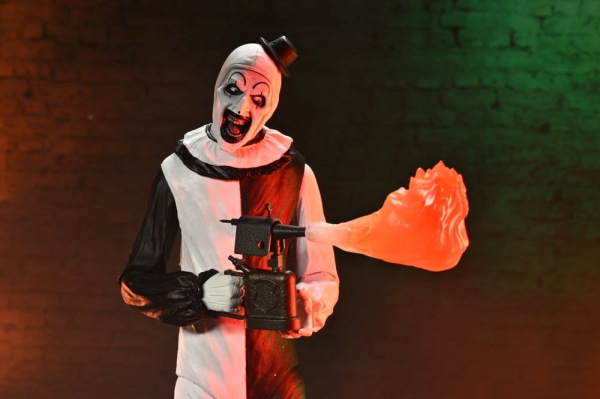 Terrifier 2 2-Pack Action Figures Ultimate Art the Clown & Little Pale Girl 18 cm 9