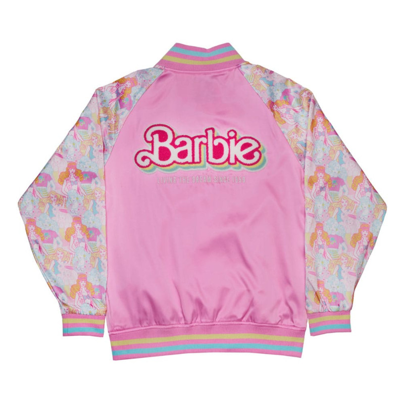 Mattel by Loungefly Jacket Unisex Barbie 65th Anniversary Size XL 6