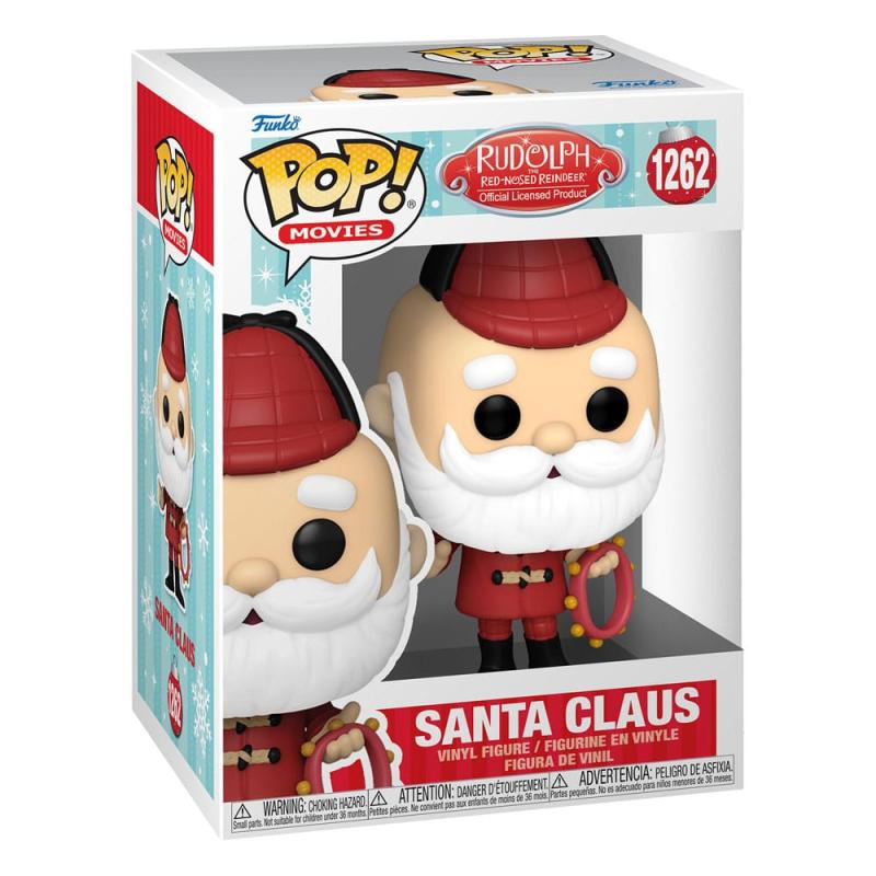 Rudolph the Red-Nosed Reindeer POP! Movies Vinyl Figure Santa (Off Season) 9 cm