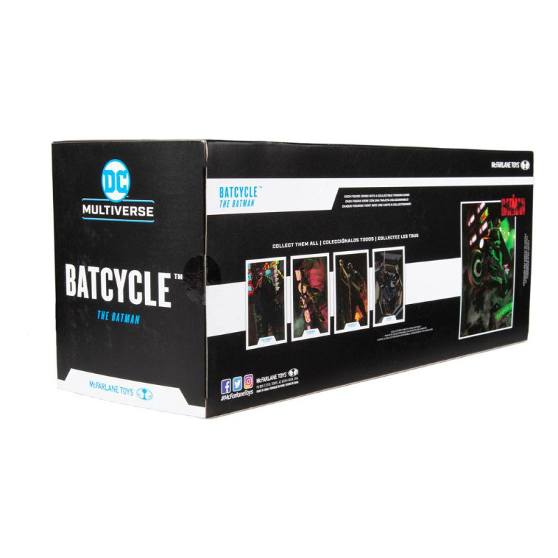 DC Multiverse Vehicles Batcycle The Batman (Movie) 9