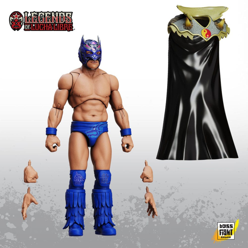 Legends of Lucha Libre Action Figure 1/12 Dragon Lee 1
