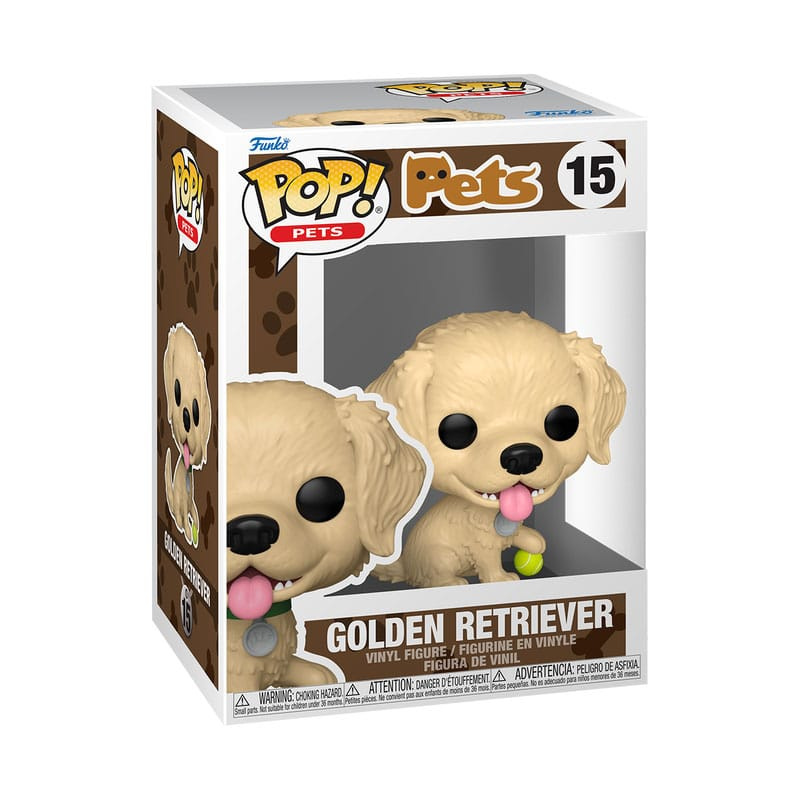 Funko-Legacy POP! Pets Vinyl Figure Golden Retriever 9 cm 1