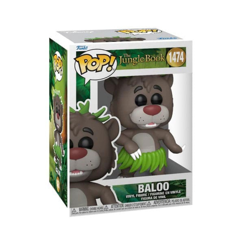 The Jungle Book POP! Disney Vinyl Figure Baloo 9 cm 1