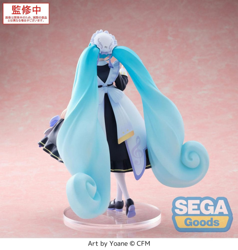 Character Vocal Series 01: Hatsune Miku Luminasta PVC Statue Hatsune Miku Classical Maid 21 cm 1
