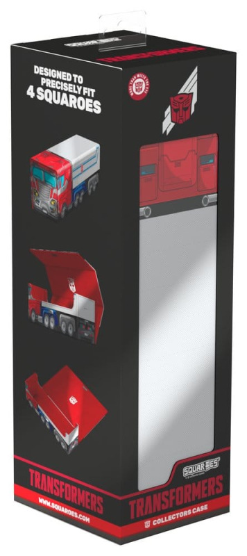 Squaroes Collectors Case 400 Squaroe Transformers - Optimus Prime Truck 14