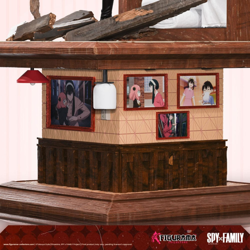 Spy X Family Elite FigumiZ Statue Set 1/8 Loid, Yor, Anya 37 cm 2