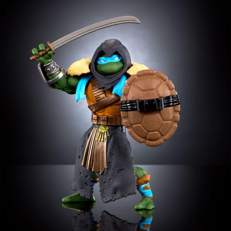 MOTU x TMNT: Turtles of Grayskull Action Figure Stealth Armor Leonardo 14 cm