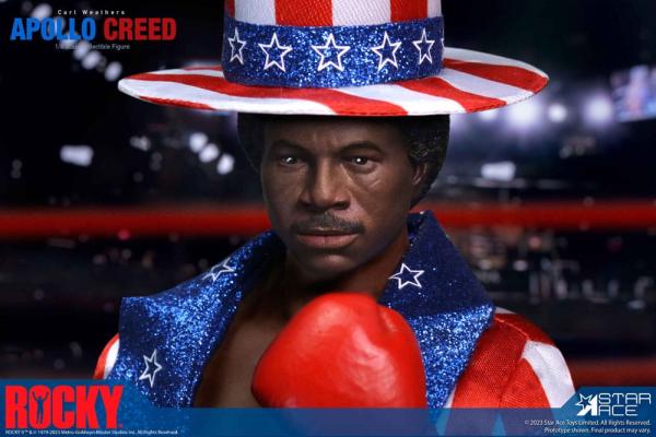 Rocky Statue 1/6 Apollo Creed Deluxe Version 36 cm