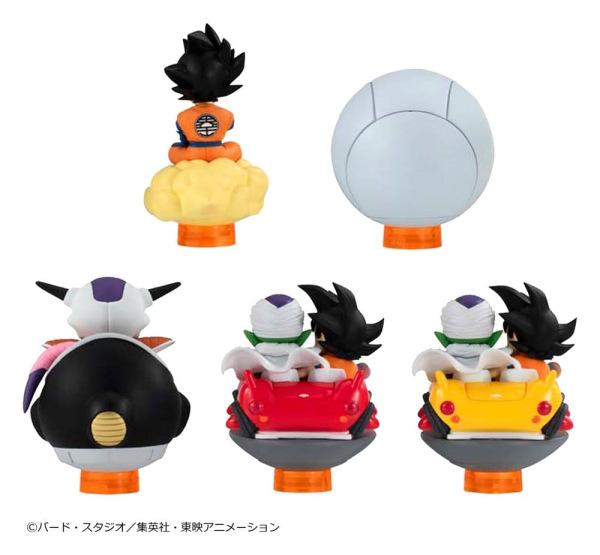 Dragon Ball Z Yuracolle Series Mini Figures Collection 01 6 cm Blind Box Display (6) 6