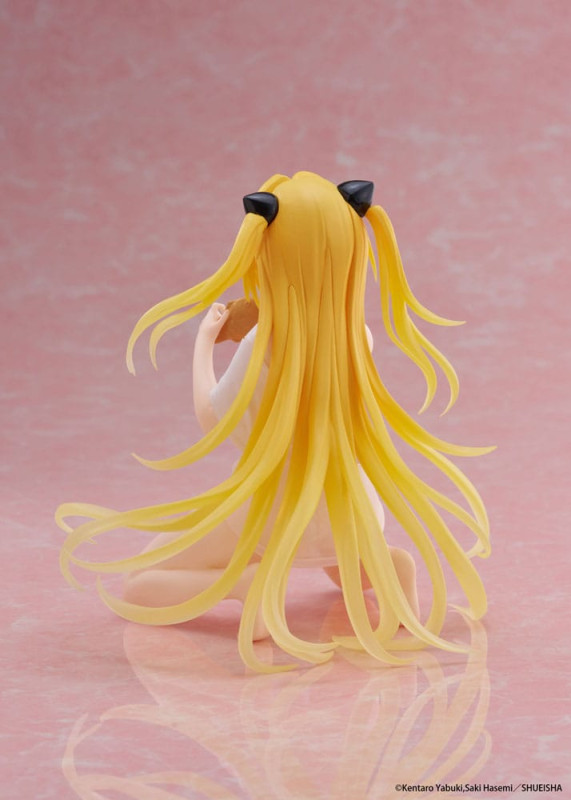 To Love-Ru Darkness PVC Statue Desktop Cute Figure Golden Darkness Roomwear Ver. 13 cm 6