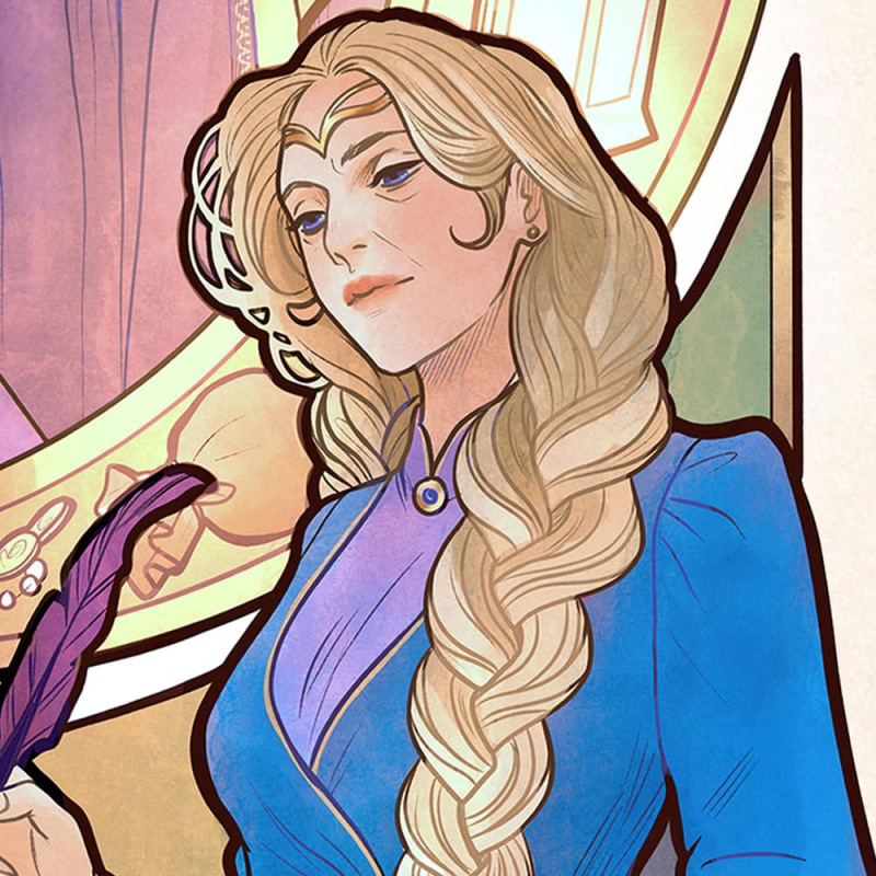 Critical Role Art Print Matthew Mercer: 10th Anniversary Art Nouveau Illustrations 46 x 28 cm - unfr 5