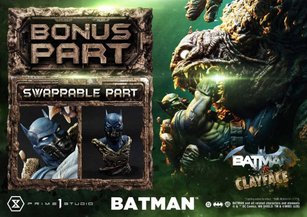 DC Comics Ultimate Premium Masterline Series Statue 1/4 Batman VS Clayface DX Bonus Version 83 cm 2